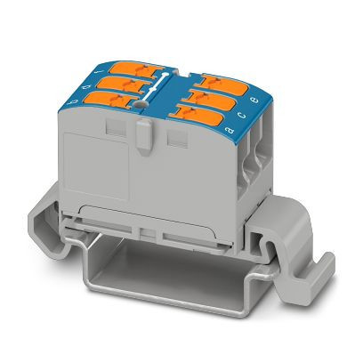 Phoenix Contact Verdelerblok Ptvfix 6x2,5-ns35a bu