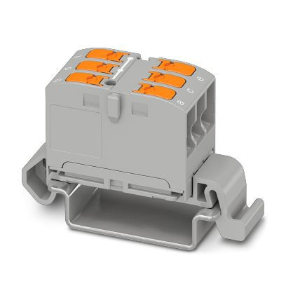 Phoenix Contact Verdelerblok Ptvfix 6x2,5-ns35a GY