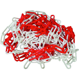 Pikt-O-Norm AFZETKET  ROOD/WIT 10MTR