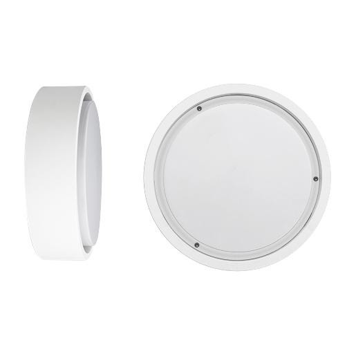 Pil Multi+ led buitenarmatuur - portiekarmatuur 30 PC smart da (dual switch) 4000K 1292LM vrijstralend/diffuus steekklem wit