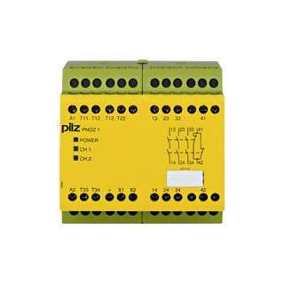 Pilz PNOZ X Pnoz 1 110-120vac 3N/O 1N/C
