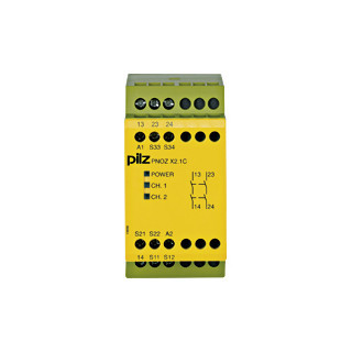 Pilz PNOZ x Pnoz X2.1C 24vac/DC 2N/O