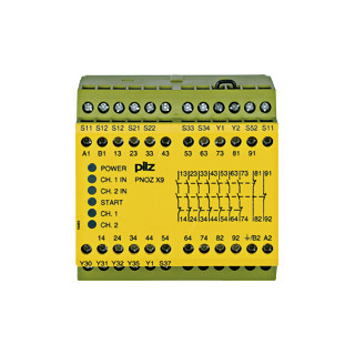 Pilz PNOZ x Pnoz X9 100-120vac 24VDC 7N/O 2N/C 2so