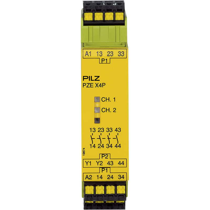 Pilz PNOZ X Pze X4P C 24VDC 4N/O