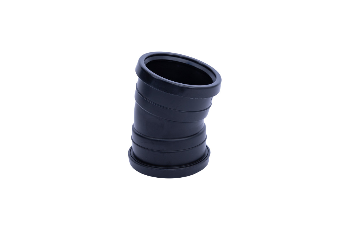 Pipelife PP BOCHT 125-15GR 2MOF ZW
