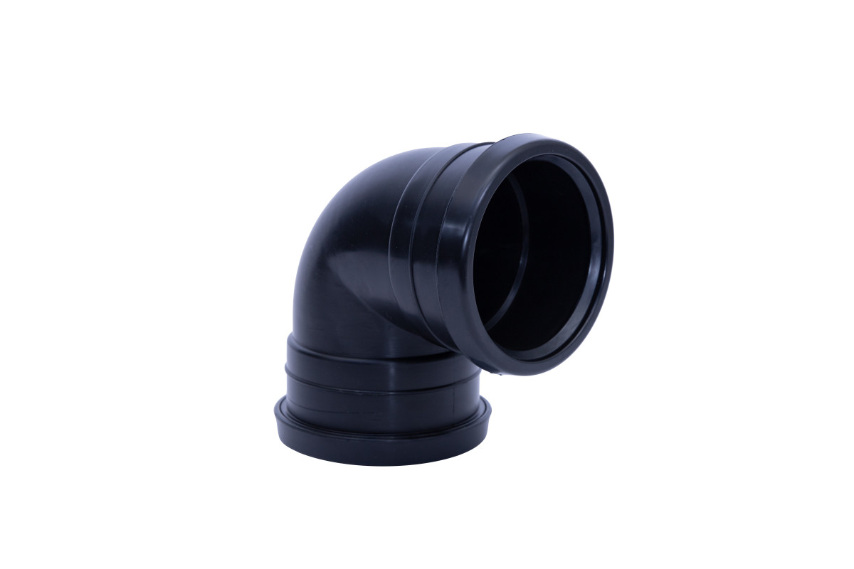 Pipelife PP BOCHT 125-90GR 2MOF ZW
