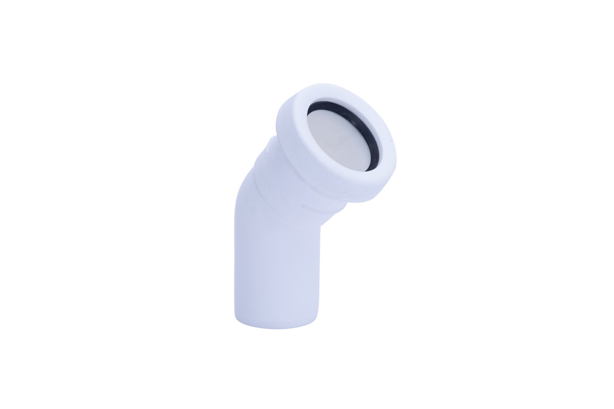 Pipelife PP BOCHT 40 45GR MS WIT