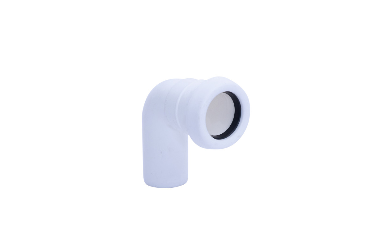 Pipelife PP BOCHT 40 90GR MS WIT