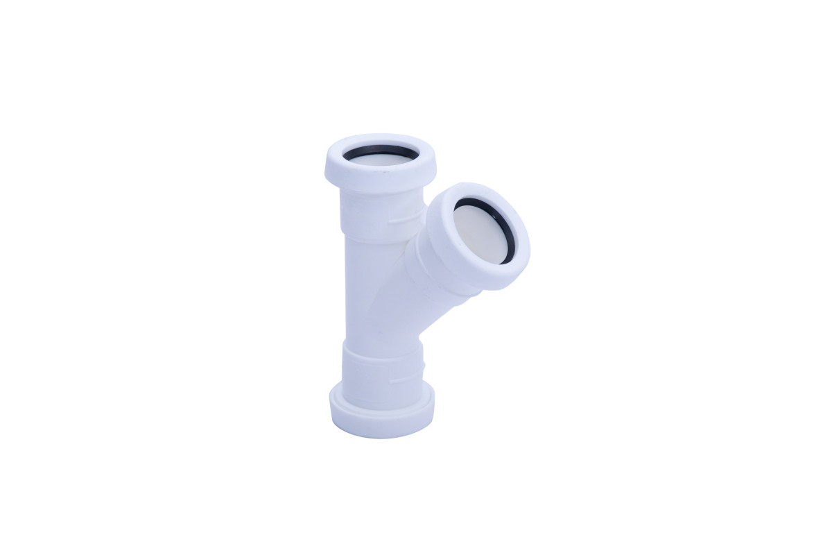 Pipelife PP TSTUK 40 45GR 3XM WIT