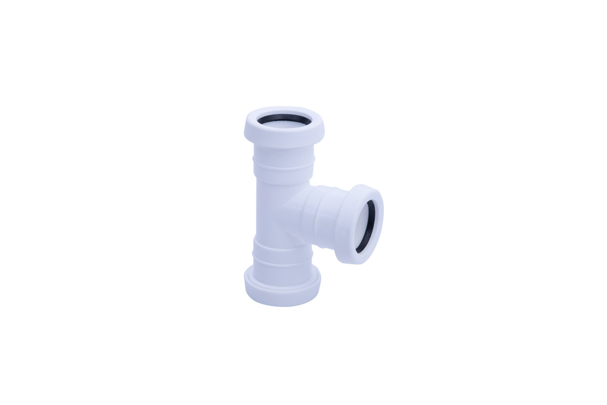 Pipelife PP TSTUK 50 90GR 3XM WIT
