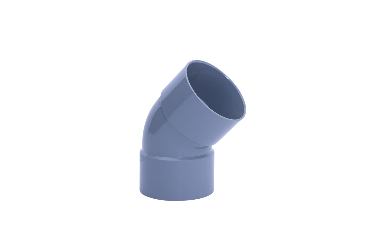 Pipelife PVC BOCHT 45 2XMOF 160 L