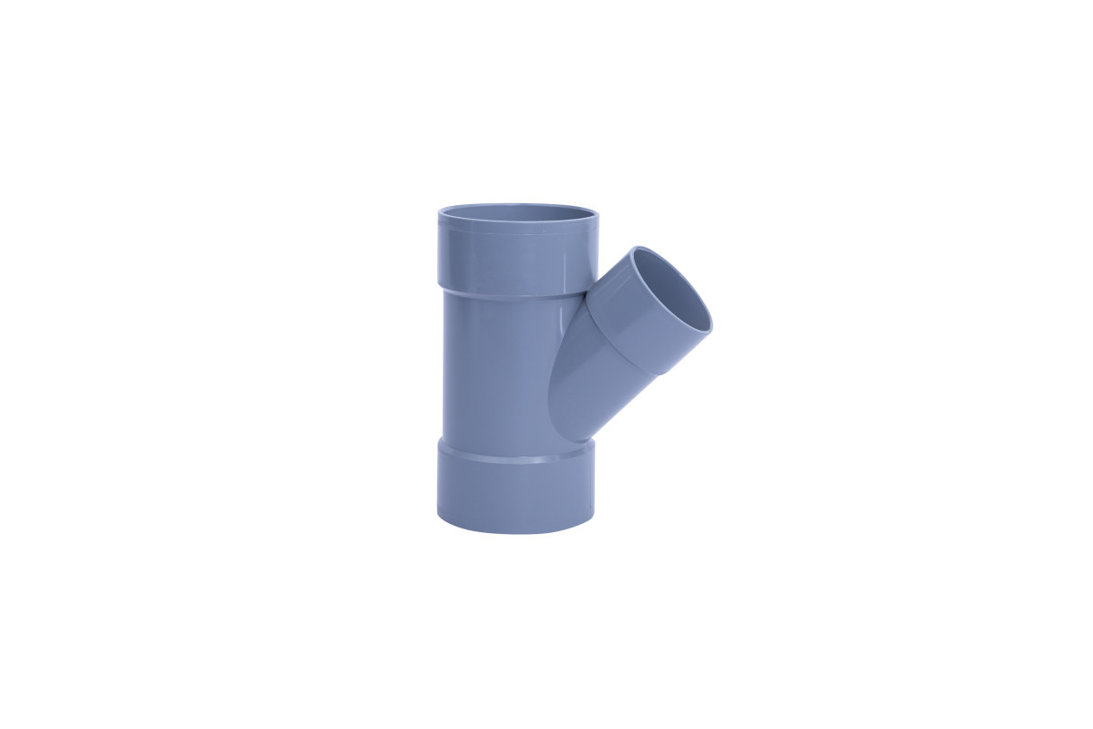 Pipelife PVC T-ST 45 3XM 125X110 L
