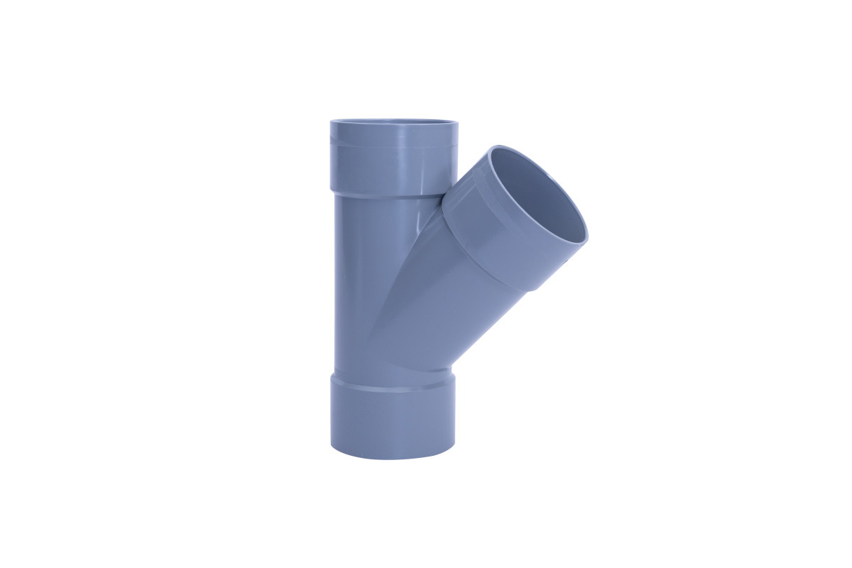 Pipelife PVC T-ST 45 3XM 160X160 L