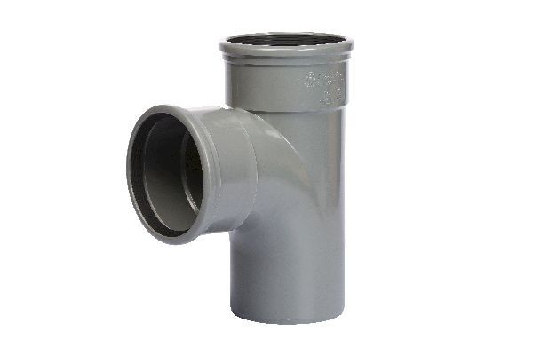 Pipelife PVC T-ST 90 2X MF/SP 125