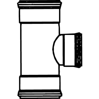 Pipelife PVC T-ST 90 3XMOF 125X110