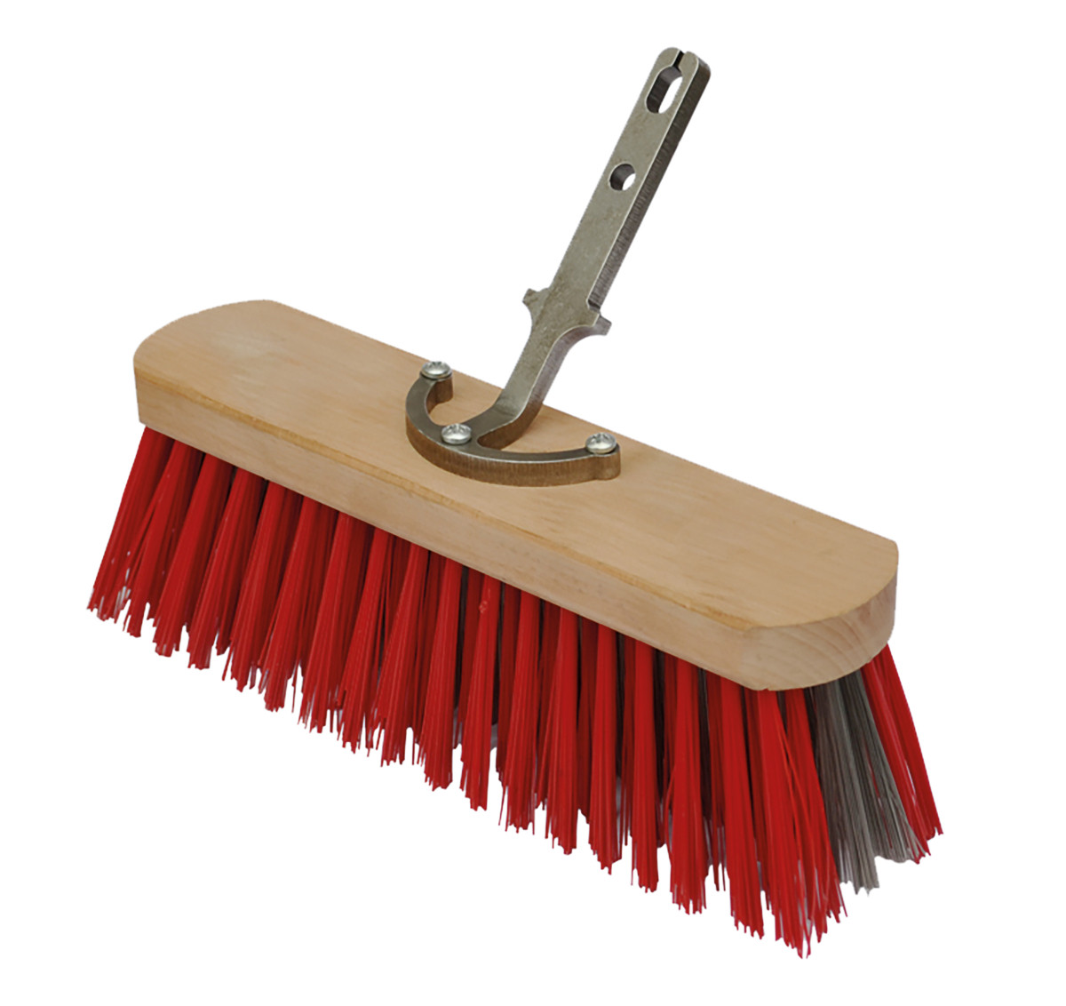 Polet Schoonmaakmiddelen Click-pro straatbezem 27CM PVC met staaldraad 270MM