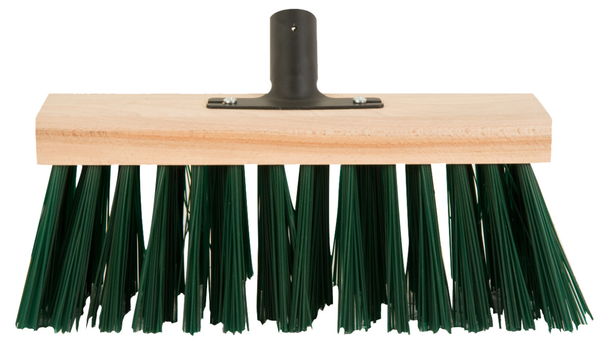 Polet Schoonmaakmiddelen Straatbezem groen 320MM