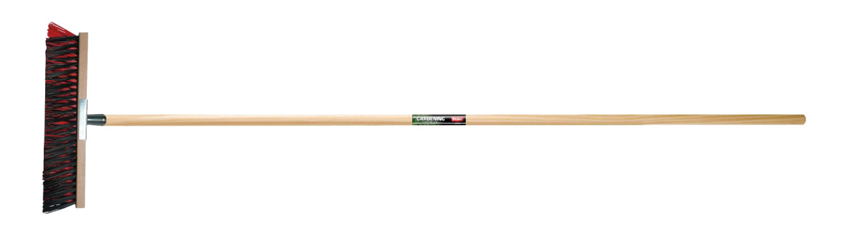 Polet Schoonmaakmiddelen Straatbezem PVC 400MM met steel 150CM