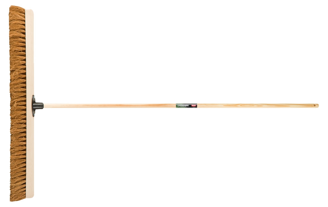 Polet Schoonmaakmiddelen Zaalveger 100CM kokos 7R met steel 140CM