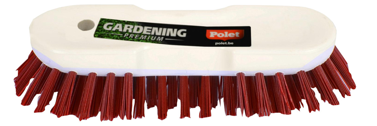 Polet Vijl- en oppervlakte-afwerkingsgere Tuin- en ketelborstel vlak 21CM