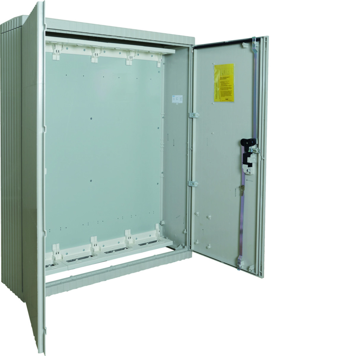 Hager Buitenopstellingskast Polyester Verdeelkast, GR. 2, univers N, 1355x1110x315 MM