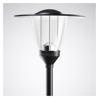 Post-Top armaturen 987 clo (normaal) lens zwart et 21W 70 asymmetric W