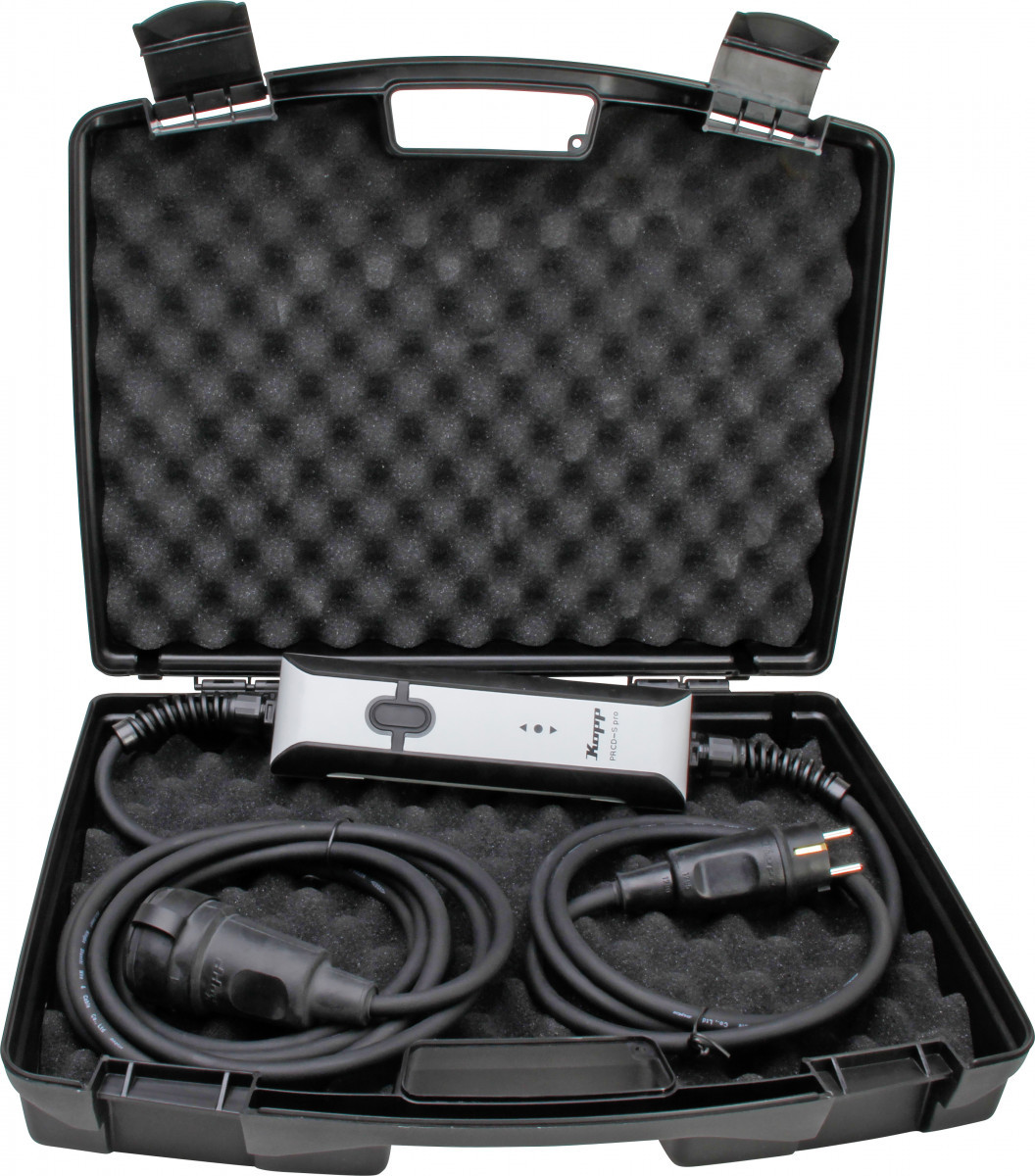 PRCD-S pro, 16a 0,03a, ip44, koffer, lengte snoer 450CM