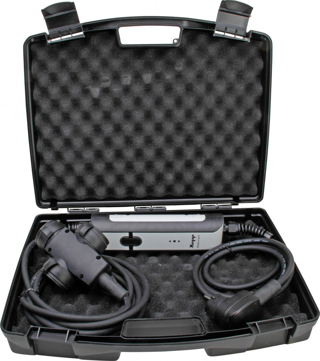 PRCD-S pro, 16a 0,03a, ip44, koffer, 3V ra, lengte snoer 450CM