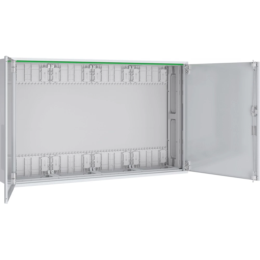 Schneider Electric PrismaSeT XL Prismaset XL, lege behuizing, wandmontage, met deur, klasse ii, ip44,