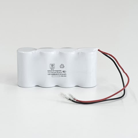 Pro-Install Noodverlichting Packs Accupack D-cel 4.8V 4.5ah nicd