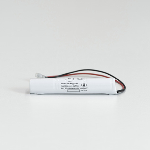 Pro-Install Noodverlichting Packs Accupack Subc-cel 3.6V 1.5ah nicd