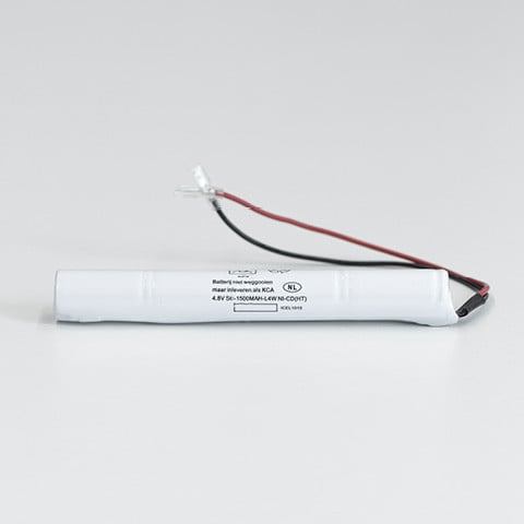 Pro-Install Noodverlichting Packs Accupack Subc-cel 4.8V 1.5ah nicd