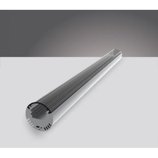 Prolumia Toebehoor verlichting rond / 1M transparante lens profiel