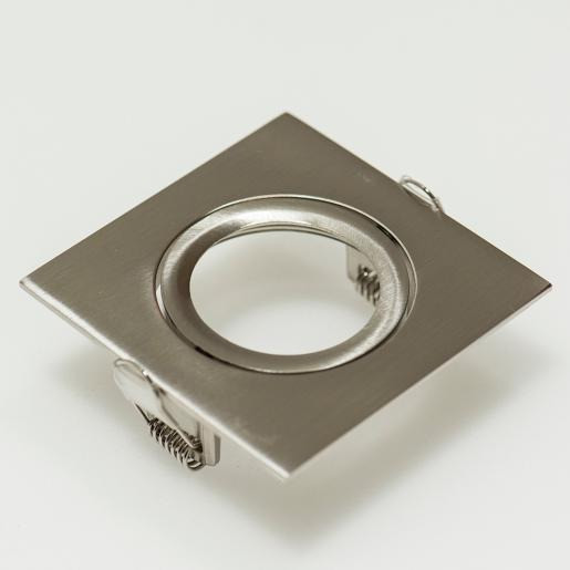 Prolumia Led downlight (accentverlichting) decorelement inbouwspot ring vierkant 88x88mm Ø76MM aluminium