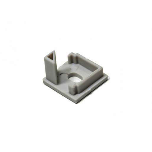 Prolumia Eindkap met draaddoorvoer opbouw hoekprofiel rond 16MM eindstuk