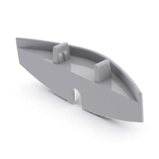 Prolumia Eindkap vloer 35MM met schroefgat PVC eindstuk