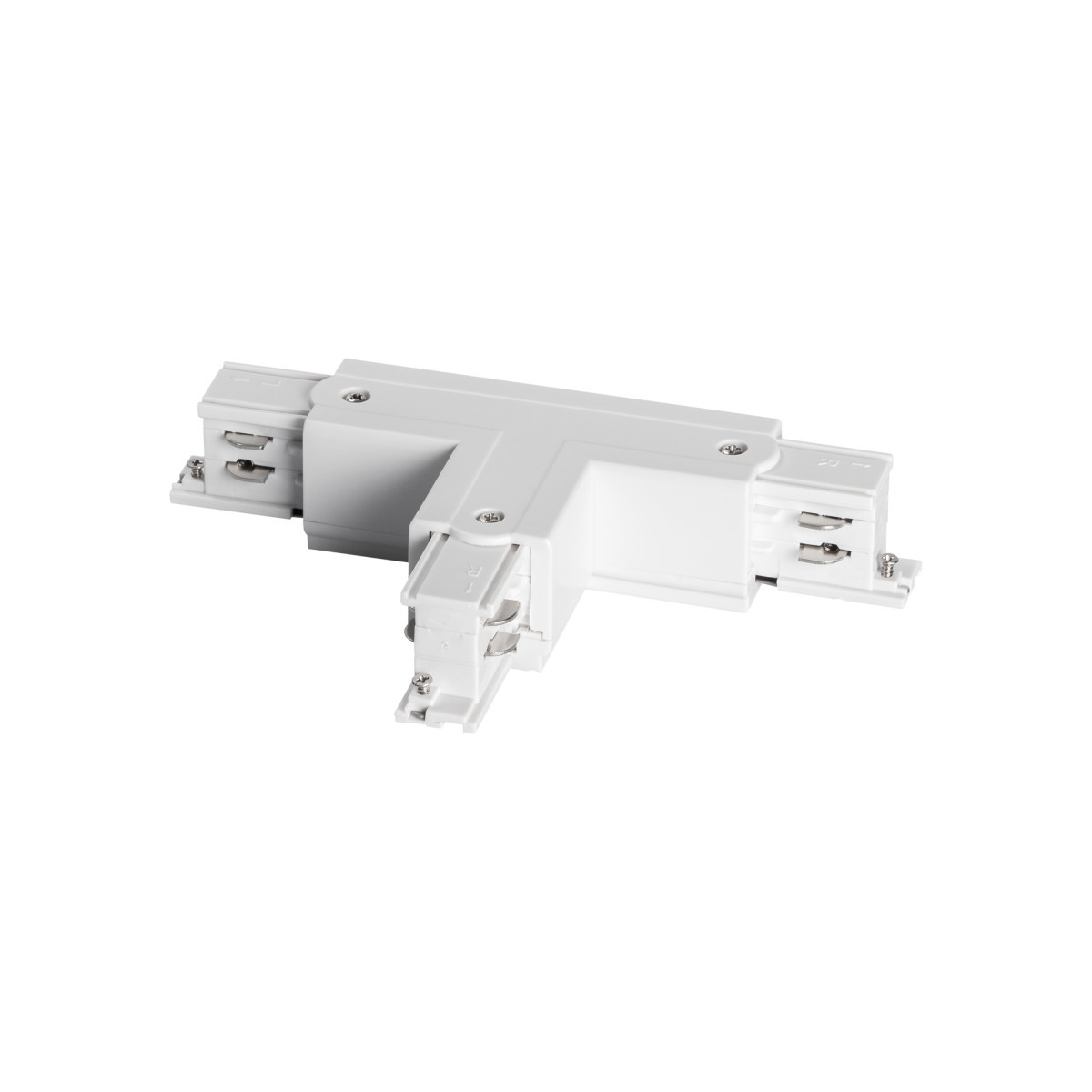 Prolumia LED 3-Fase Rail 3-Fase rail, T-koppelstuk (aarde binnenzijde links), wit