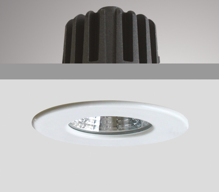 Prolumia LED Downlight (accentverlichting) Led Downlight, 60MM, 7W, zwart, 40 GR, 2700K, vast, sparing 50MM, ip65