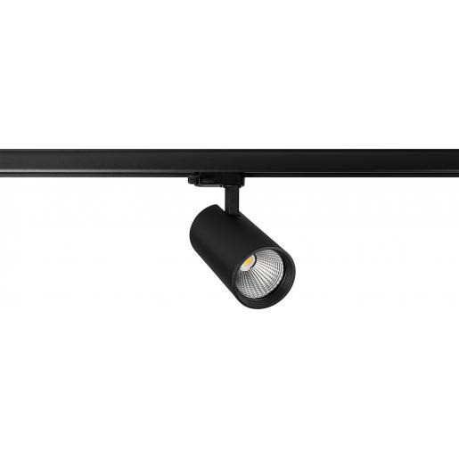 Prolumia Led pro-rio D 26W zwart voor 3 fase rail 2700K ra>90 40° triac dimbaar