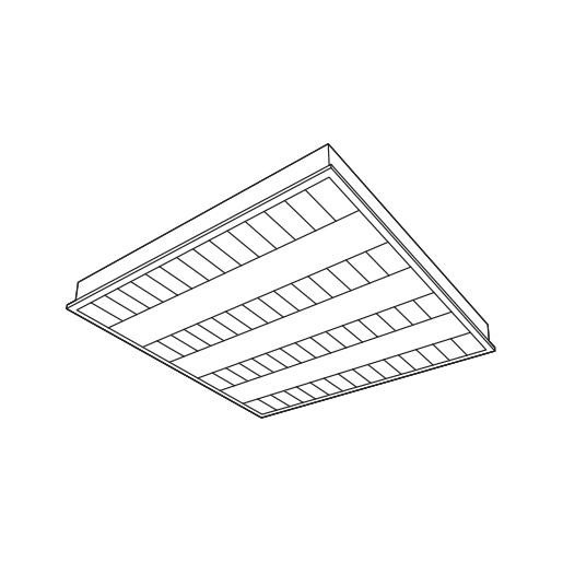 Prolumia Pro-office armatuur led 2800-3200K 40W 3600LM 595MM ip20