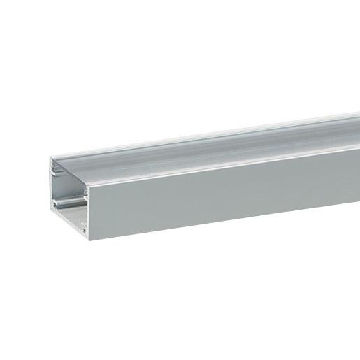 Prolumia Aluminium 5M mat satijn opbouw 15MM geanodiseerd profiel