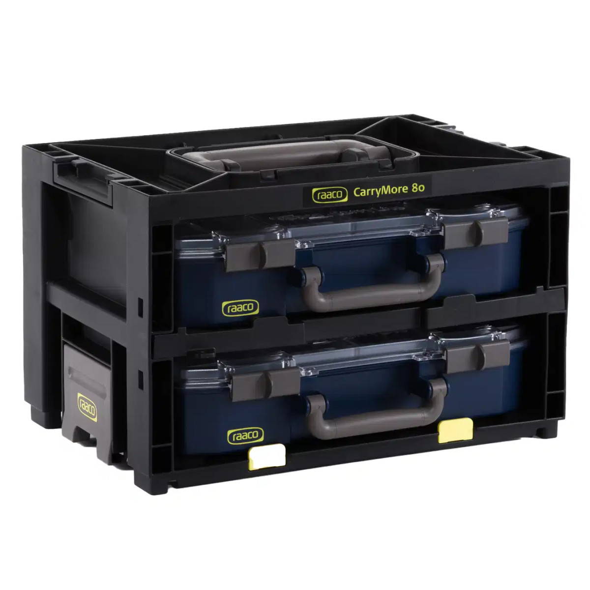 Raaco CarryMore Carrymore 80x2 zwart 2X carrylite 80 4x8-9