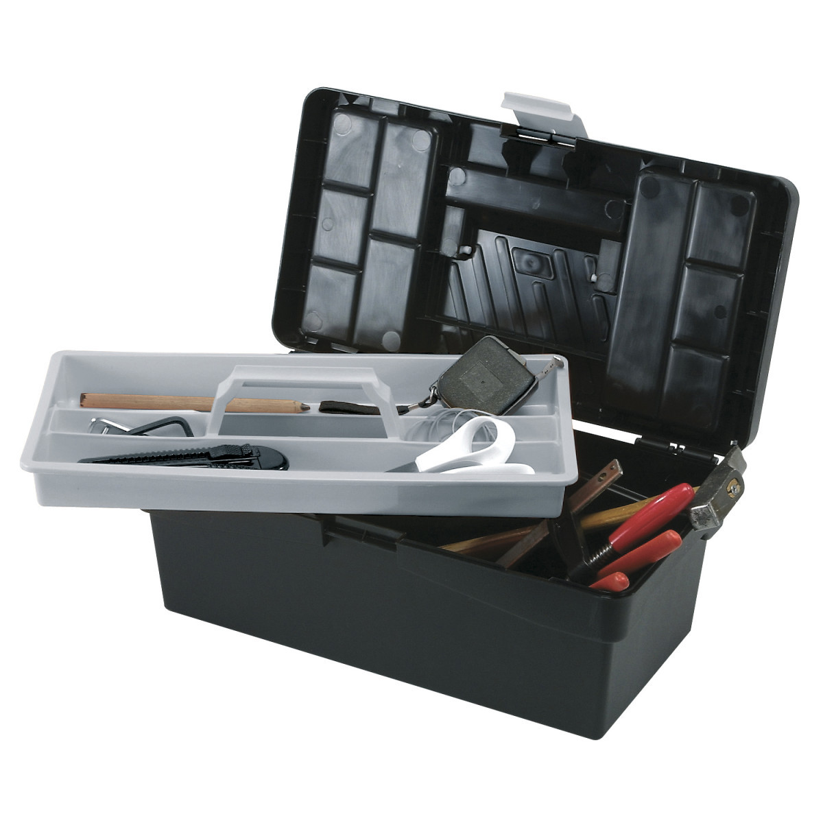 Raaco Gereedschapskist T12 zwart/zilver