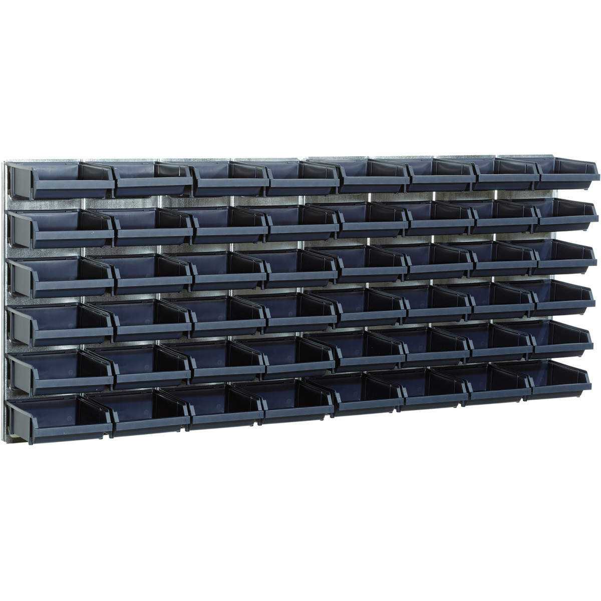 Raaco Magazijnbakken 2 wandpanelen met 48 bakjes