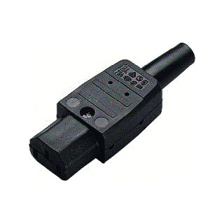 Ratio C13 CONN FEM STR 10A