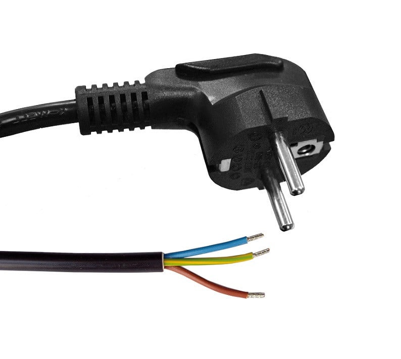 Ratio POWER CORD Aansluitsnoer Schuko H05VV-F 3G1,50MM² 1,5M zwart