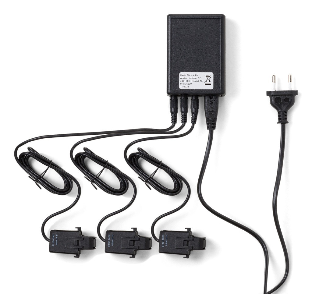 Ratio Sense Dynamic Load balancing sense kit 3-fase 125a Ratio Sense Dynamic Load balancing sense kit 3-fase 125a