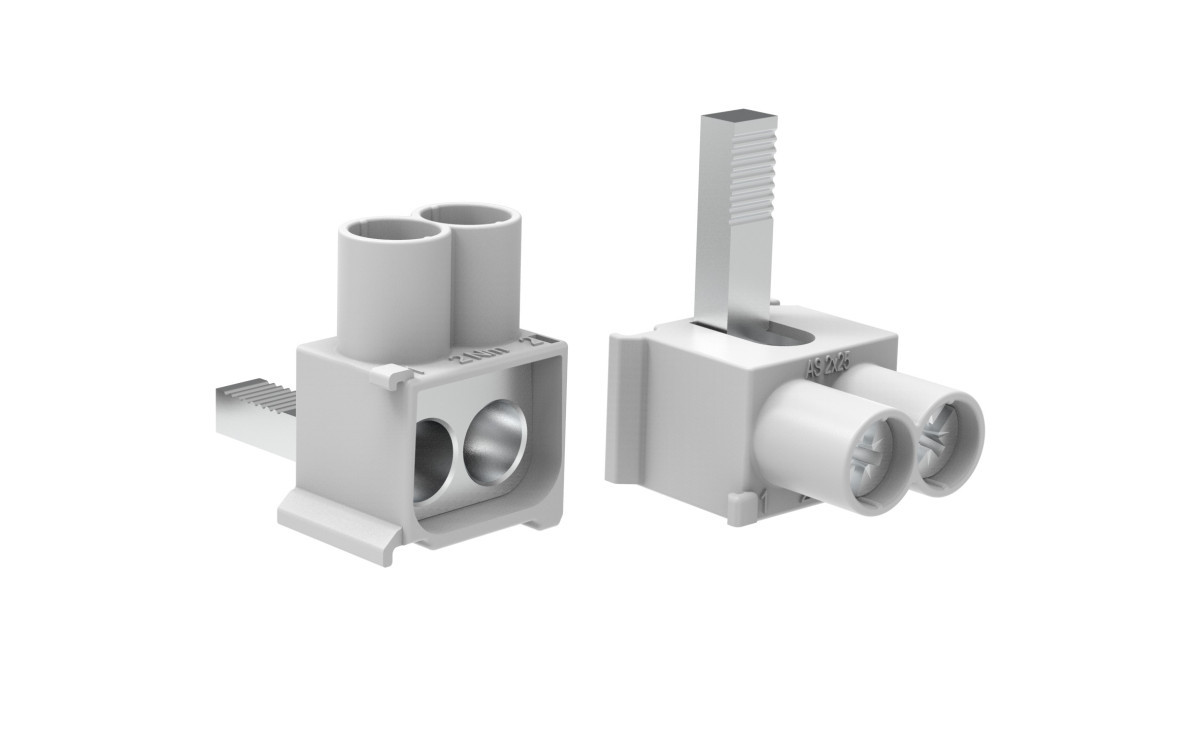 Raycap ProAcc Stiftaansluitklem 2x25mm² voor doorlusbedrading 100a