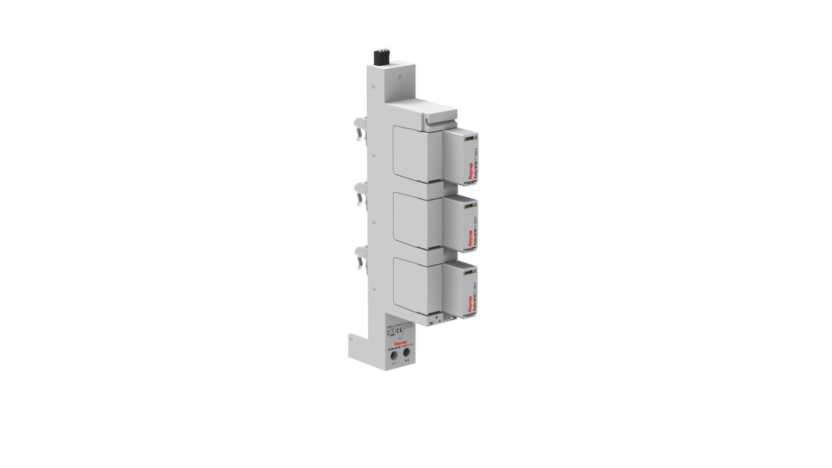 Raycap ProTec 60 RX Busbar Overspanningsbeveiliging type 1+2 TT, TN-S
