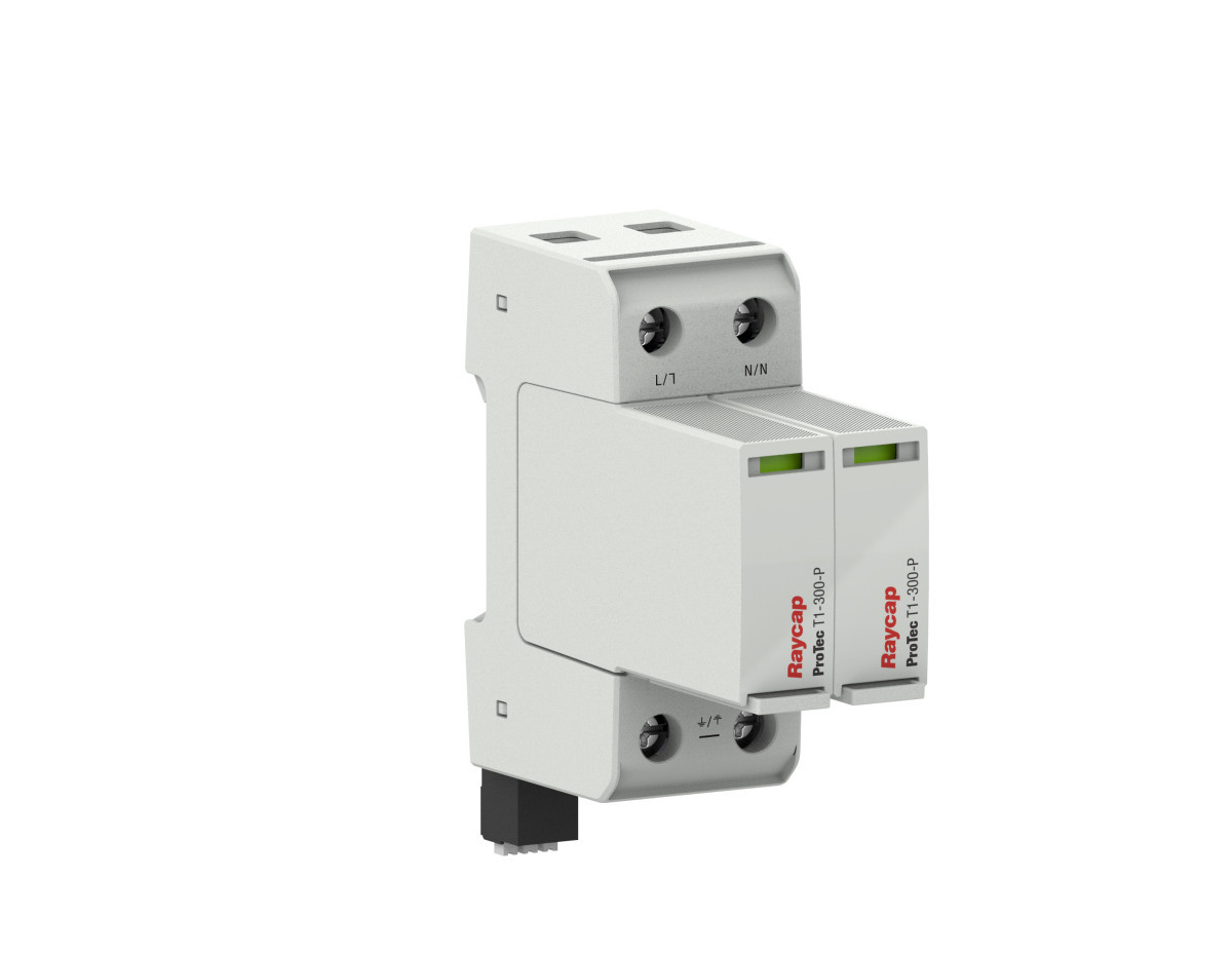 Raycap Protec T1 Overspanningsbeveiliging Type 1+2 TN-S